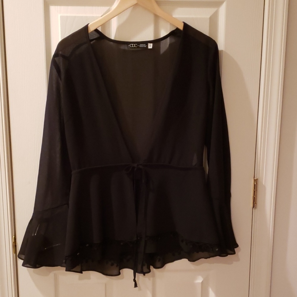 NWOT! CDC Sheer Top